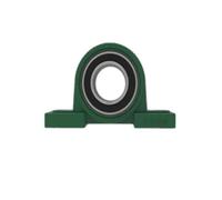 Pillow block bearing 5 Pcs Bearing Housing Pillow Block Shaft Support Outer spherical bearing seat(P208 Without bearing)