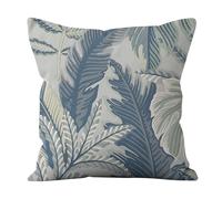 Pillow Case - 100grams Cushion Cover for Cozy Home Styling, Elegant Plant Pattern with Soft Fabric, Throw Pillow Covers for Couch Chair Sofa, Living Room Bedroom, Single Sided Decorative, 18x18 Inches