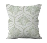 Pillow Case - 100grams Cushion Cover for Cozy Home Styling, Elegant Plant Pattern with Soft Fabric, Throw Pillow Covers for Couch Chair Sofa, Living Room Bedroom, Single Sided Decorative, 18x18 Inches