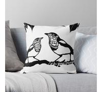 Pillow Cases Detectorists Johnny Flynn Lyrics Magpie Art Print Throw Cover 12x12 16x16 18x18 inch 7 Size