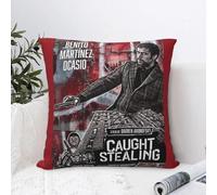 Pillow Cover Caught Stealing 2025 Film Custom Cushion Cover Fashion Pillow Case For Office Car Home Decorative Pillowcases
