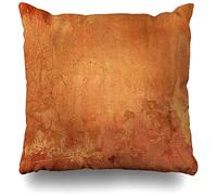 Pillow Cover Scratch Mediterranean Terracotta Abstract Floor Weathered Gradient Old Stonewall Ancient Pillowcases Comforts Cushion Case For Sofa Home 45X45 CM