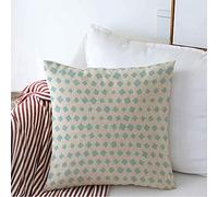 Pillow Cover Trendy Blue Simple 80S Graphic Minimal Geometric Abstract 70S 90S Cool Creative Dynamic Pillow Protectors Super Soft Cushion Covers For Bed Chair Couch 45X45 CM