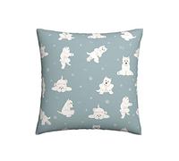 Pillow Cover Yoga Westie Dogs Cushion Cover Fashion Cushion Case Soft Throw Pillow Case 45X45Cm For Bedroom Garden Sofa Chair