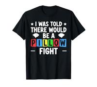Pillow Fighting Sleepover Design for a Pillow Fight Champion T-Shirt