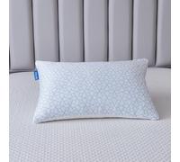 Pillow for hot Sleepers - Bamboo Pillow for Side and Back Sleeper - Adjustable Bed Pillows Queen for Neck and Shoulder Pain Relief - Shredded Memory Foam Cooling Gel Pillow with Extra Fill
