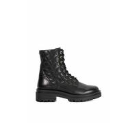 'Pillow' Leather Ankle Boots Dune London Black 6