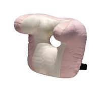 Ｚｉａｌｏｆｉ Pillow, Neck Support for Office Chair, Comfortable and Lightweight, Lunch Break Support Cushion for Ladies on Airplane, Pink