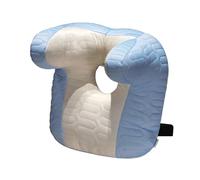 Ｚｉａｌｏｆｉ Pillow, Neck Support for Office Chair, Comfortable and Lightweight, Lunch Break Support Cushion for Ladies on Airplane, Blue