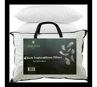 (Pillow Pair only) 13.5 Tog Luxury Hotel Quality Goose Feather & Down Duvet Quilt Bedding Or Pillow