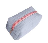 Pillow Pencil Case Large Capacity Zipper Solid Color