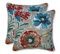 Pillow Perfect Outdoor | Indoor Colsen Sonoma 16.5 Inch Throw Pillow, 16.5 X 16.5 X 5, Tan, Blue, Green