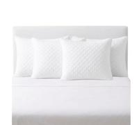 Pillow Protectors Pack Of 4 Waterproof Zippered Pillowcases Quilted Zipped Pillow Case 4 Pack Anti Bed Bug And Dust Mite Proof Pillow Encasement Anti-Wrinkle And Hypoallergenic Pillow Covers (2 Pairs)