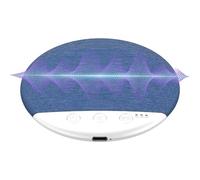 Pillow Sleep Speaker, Mini Wireless ABS Linen 4 Inch | Portable White Noise Timer 130g Air Conduction Bedside Audio Device Ideal for Insomnia Patient Meditation Travel