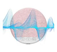 Pillow Speaker - ABS Linen Electronic 9.6x9.6x1.1cm | White Noise Sleep Headphones, Timer Pillow Speaker | Wireless 5.4 Sleep Aid for Bed Bedroom Meditation Home Hotel Apartment Camping Students