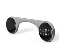 Pillow Speaker Bone Conduction Stereo, Bluetooth Wireless Music Sleep Headphones, Portable White Noise Machine for Side Sleepers, Sleep Speaker, 8 Hours Continuous Play (Gray)