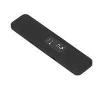 Pillow Speaker, Bone Conduction Wireless Bluetooth 5.3 Stereo Bass Sleep Aid Sound Speaker Sound Pillow Sleep Speaker with Digital Display Timer Function for Adults (Black)