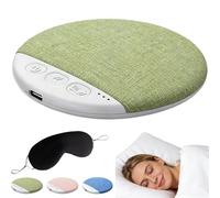 Pillow Speaker, Bone Conductions Pillow Speaker,Ultra-Thin Private Bluetooth 5.4 Mini Under Pillow Speaker for Sleeping,Sleep Aid with White Noise Timer & Auto-Off,Wireless Sleeping Headphones (Green)