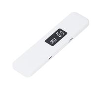 Pillow Speaker, Silent Bluetooth Cordless Speaker Under Pillow Sleep, Bone Conduction Sleep Headphones for Man & Women, with Digital Display, Support TF & Timing Function (White)