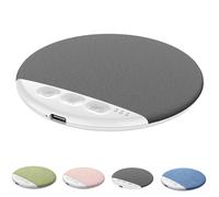 Pillow Speaker with White Noise Timer, Bluetooth Wireless Sleep Aid with Stereo Bass for Restful Sleep (Black)