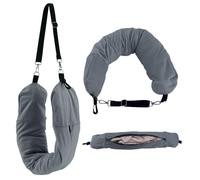 Pillow Storage Bag for Extra Luggage Stuffable Neck Pillow Case Cover Travel Neck Stuffable with Clothes Fillable Travel Storage Bag Cover with Clothes