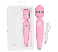 Pillow Talk Cheeky Wand - rechargeable massage vibrator (pink)