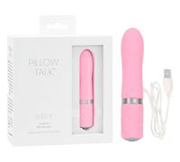 Pillow Talk Flirty - Rechargeable Wand Vibrator (Pink)