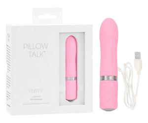 Pillow Talk Flirty - Rechargeable Wand Vibrator (Pink)