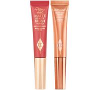 Pillow Talk Glow & Blush Beauty Wand Kit - Cheek Kit Charlotte Tilbury 5754 Pillow Talk Glow & Blush Beauty Wand Kit Size: