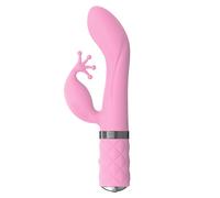 Pillow Talk - Kinky Rabbit & G-Spot Vibrator - Pink Pink