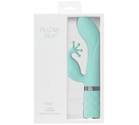 Pillow Talk Kinky - Rechargeable Dual Motor G-Spot Vibrator (Turquoise)