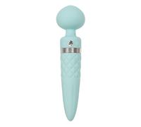 Pillow Talk Sultry Rotating Wand - Teal