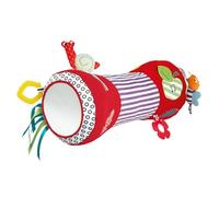 Pillow Toy - Crawling Rolling Pillow with Rattles, | Developmental Learning Roller Soft Plush Design, Safe Material, Perfect For Boys Girls, Encourages Motor Skills