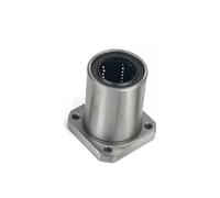 Pillow Zinc Alloy Housing Bearings 1pc LMK25UU 25mm Flange Linear Shaft Bearing Motion Bushings For 3D Printer Rod