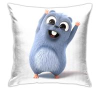 Pillowcase for Grizzly Bear and The Lemmings Tabodi Funny Throw Cute Pillow Case Linen Pillow Cover Cushion Case Home Decor - 18x18 Inch
