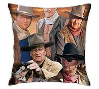 Pillowcase for John Wayne, Soft Decorative Square Throw Pillow Covers for Living Room Couch, Bedroom Sofa Bed Home Decor 18''x18''