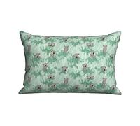 Pillowcases Sleeping Koala Bears On A Eucalyptus Trees And Mint Background Pillow Case Casual Comfortable Chair Pillowcases, For Car, Bed, Farmhouse, 40x60cm
