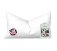 Pillowflex Synthetic Down Pillow Inserts For Shams Aka Faux/Alternative 30cm x 40cm (12 Inch By 16 Inch)
