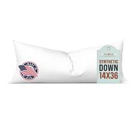 Pillowflex Synthetic Down Pillow Inserts For Shams Aka Faux/Alternative 35cm x 90cm (14 Inch By 36 Inch)