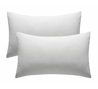 Pillows 2 Pack - Super Soft Side Sleeper Bed Pillows for Head Neck and Shoulder Pain Relief - Encased in Microfibre Cover Filled with Soft Hollow-Fiber Pillows