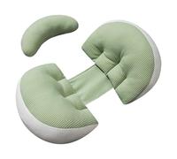 Pillows for Girls U Shaped Pregnancy Pillow For Maternity Support Belly And Back Comfortable Side Sleeping Lightweight And Versatile Pregnant Women Teal Throw Pillows Couch (Green, 60x32x12cm)