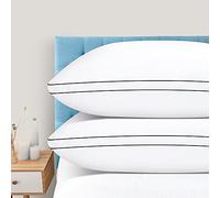 Pillows for Sleeping Queen Size Set of 2, Bed Pillows 2 Pack, Down Alternative Hotel Luxury Pillows for Side and Back Sleepers, Soft & Comfy (20 x 30)