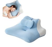 Pillows Memory Foam, Neck Support Pillow, Resistant Ergonomic Pillow, With Breathable Antibacterial Outer Cover, For Side Sleepers, Back Sleepers, Stomach Sleepers