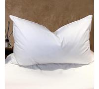 Pillows Queen Size Set of 1 - Feather Down Pillow Hotel Quality Bed Pillows for Sleeping Soft and Supportive Pillows for Side and Back Sleepers
