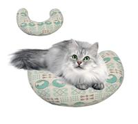Pillows to calm your dog - sedative neck pillow, soft neck, spinal protection dog chin rest knit, sleep improvement kitten, medium dog, large chain