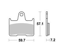 BREMBO 07KS06SP Brake pad set