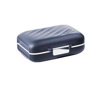 Pills Organiser Portable 7 Compartment Resistant Light Blocking Medicine Holder for Medication Carry Lightproof Box