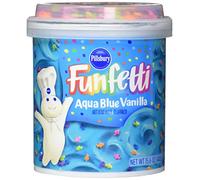 Pillsbury Aqua Blue Funfetti Frosting, 15.6 Oz
