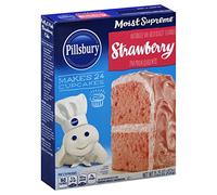 Pillsbury Cake Mix - Moist Supreme Strawberry, 15.25 oz