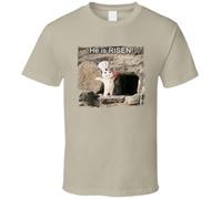 Pillsbury Doughboy He is Risen T Shirt Khaki XXL
